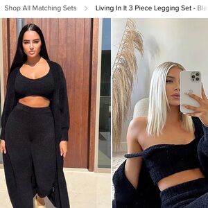 3 piece set lounge wear